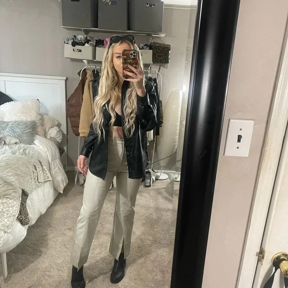 PAPERMOON BOUTIQUE NWT leather pants S - Picture 11 of 14